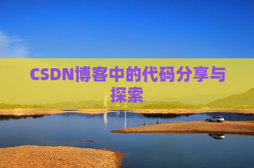 CSDN博客中的代码分享与探索